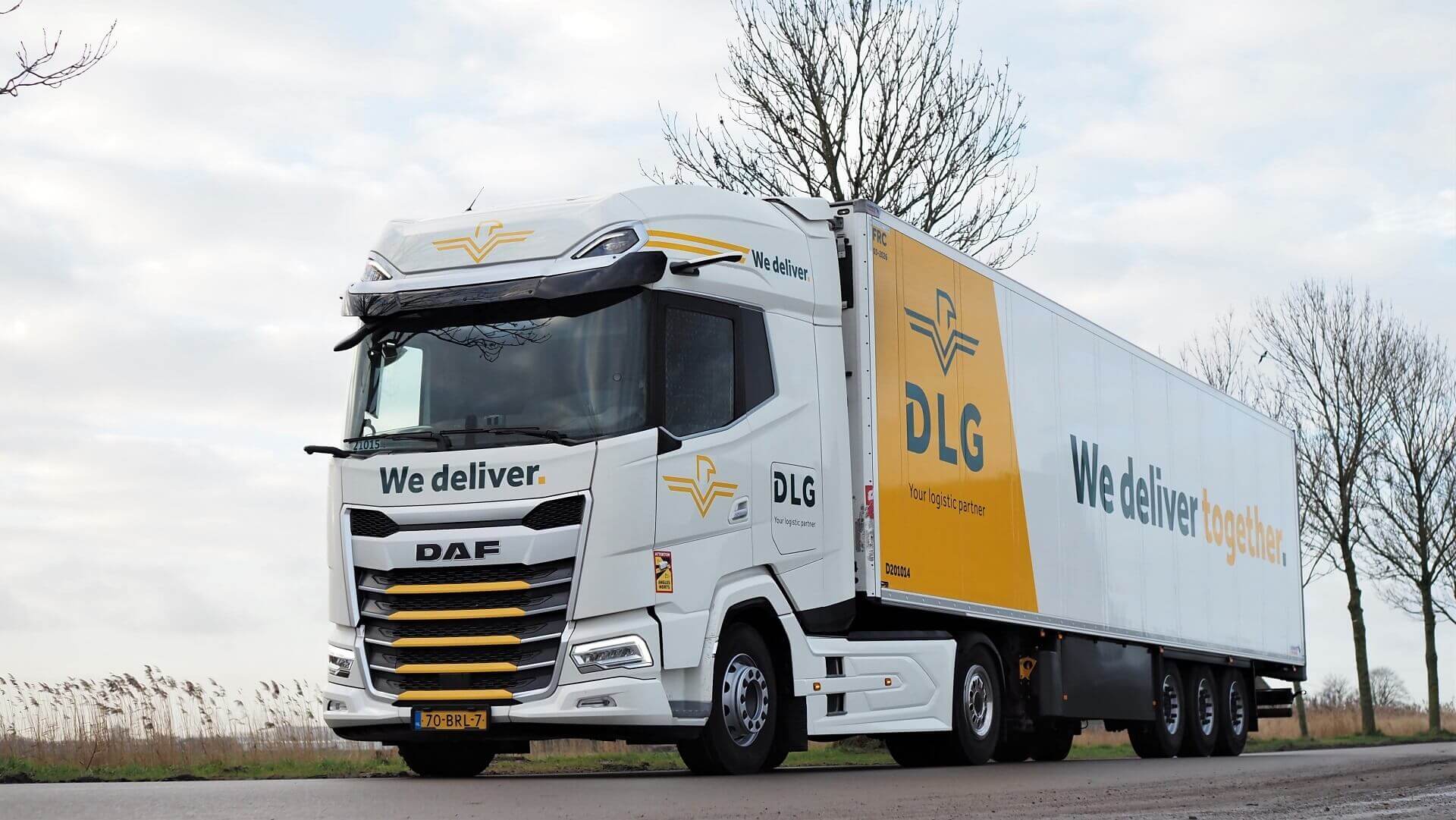 DAF XG 480 FTP trekkers voor DLG